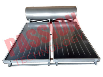 Фрестандинг нагреватель воды плоской плиты солнечный, солнечная горячая система водообеспечения с 2 сборниками