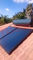Встроенный герметичный солнечный водонагреватель Синее титановое покрытие Плоский пластинчатый солнечный коллектор