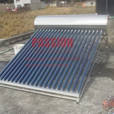 нержавеющей стали солнечного коллектора 304 58x1800mm нагреватель воды механотронной солнечный