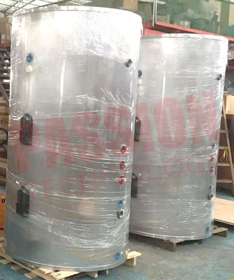 Разделенный солнечный водонагреватель под давлением